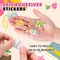 300Pcs Summer Foam Stickers Hello Summer Gnome Tropical Beach Watermelon Hawaii Decals Mixed Bulk Cartoon Self-Adhesive Decorative for DIY Art Craft Scrapbook Journal Party Supplies